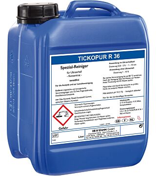 Tickopur special cleaner for plastic and glass, R36 / 5 litres