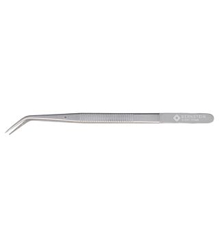 TITAN Anatomical tweezers 150mm form 22b serrated with guide pin