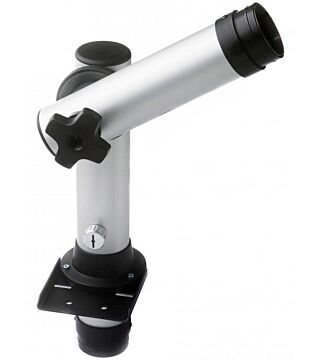 1-joint suction arm, Easy Click, aluminum