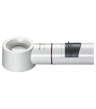 Illuminated stand magnifier, System varioPLUS asphär. 10x, A, 38 dpt., D=35 mm
