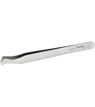 Weller Erem 15AGS Cutting Tweezers with Narrow Oblique Head, Hardened Cutting Edges