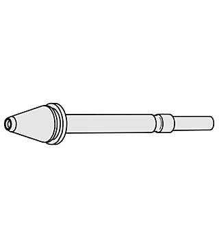 Entlötspitze für X- Tool, Durchmesser innen 1,5 mm, außen 2,9 mm, 0722ED1529