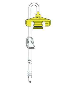 Bajonette-Adapter 3 cm³ / 90 cm