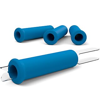 Blue grips for T245 / T245G / T245P, 4 units