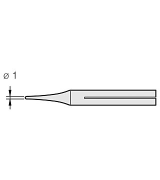 Soldering tip for 14ST, CLASSIC series, B05D