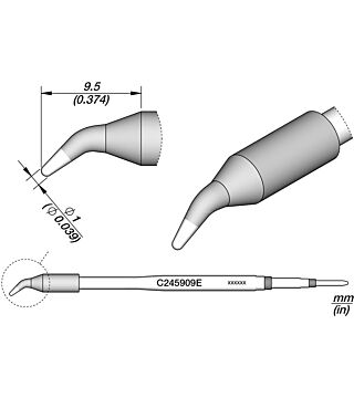 Special soldering tips, for T245 soldering iron, C245909E
