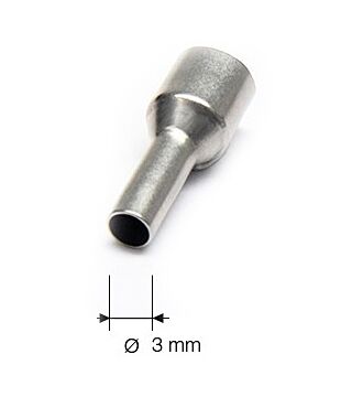 Hot air nozzle for TE series, 3 mm