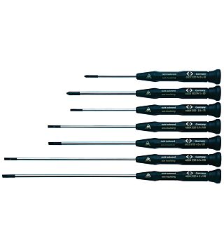 Xonic ESD screwdriver set slotted /PH, 7 pieces