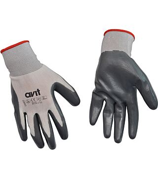 Work gloves, nitride coated