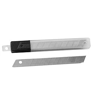 Replacement blades for cutter knives with snap-off blade 9 mm