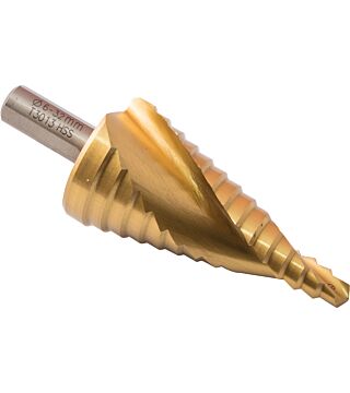 HSS step drill with TiN coating 6 - 32 mm