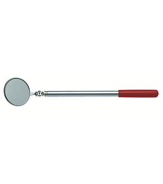 Inspection mirror, with plastic handle, 55 mm