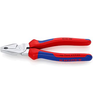 Power combination pliers, chrome-plated