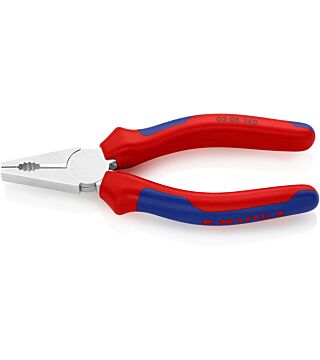 Combination pliers, chrome-plated