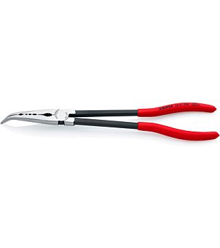 Assembly pliers with cross profiles, black atramentized, 280 mm