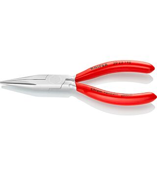 Long nose pliers, chrome-plated, 140 mm