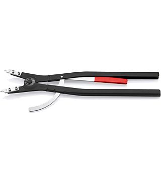 Circlip pliers for outer rings on shafts, black powder-coated
