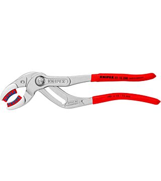 Siphon and connector pliers "SpeedGrip", chrome-plated, non-slip, Ø 10 - 75 mm, 250 mm