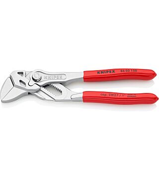 Pliers wrench Pliers and wrench in one tool, chrome-plated