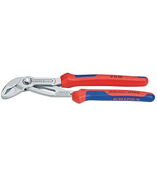 Cobra® high-tech water pump pliers, chrome-plated, wrench size 46 mm, 250 mm
