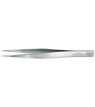 Precision tweezers, pointed, straight