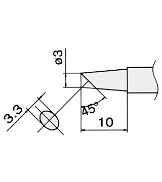 COMPOSIT soldering tip format 3BC