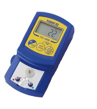 Soldering tip temperature measuring instrument, with calibration certificate