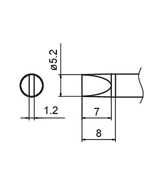 COMPOSIT Lötspitze Format 5.2D