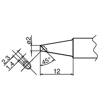 COMPOSIT soldering tip format 2BC Depot