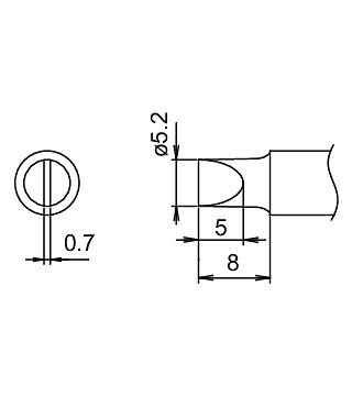 COMPOSIT soldering tip format 5.2D