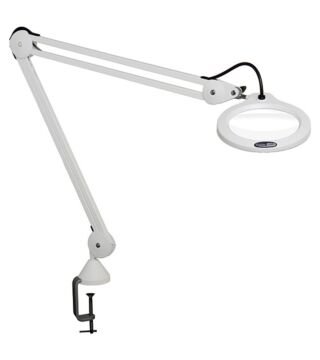 LFM LED G2 Magnifying lamp, 3 dpt., 1.75x, light grey