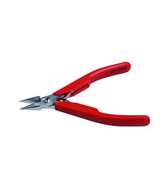 Chain nose pliers with synthetic handle, 120 mm