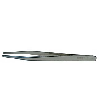 Jeweler's tweezers, hardened steel, polished, 140 mm