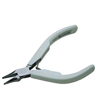 Flat nose pliers, Supreme series, 120 mm, rounded, 20 mm jaws