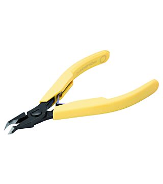 Diagonal end cutter, 80 series, 45°, fluted jaws, antistatic