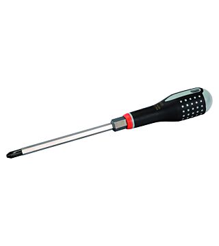 ERGO ™ screwdriver for Phillips screws with shoulder and rubber handle