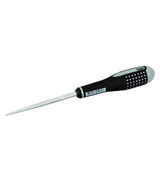 ERGO™ Awl, round tip with rubber grip, 6 mm x 100 mm