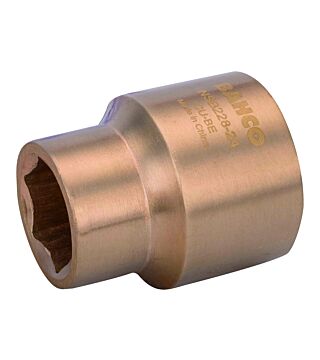 1 "socket wrench insert made of copper beryllium with hexagonal profile, spark-free