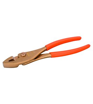 Water pump pliers made of copper beryllium, with sliding joint, spark-free, 200 mm