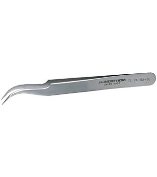 High-precision tweezers, Sline, fine/sickle-shaped, 115 mm
