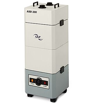 Extraction device ASD 200 MD.14 TH for fine dust, 250 m³/h at 2,000 Pa