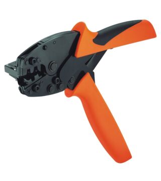 Crimping tool for SUB-D contacts