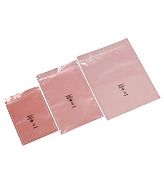 ESD PERMASTAT packaging bag, pink, 0,1 mm, 100 pieces