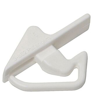 Snap locks for transport containers, white