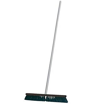 Broom with aluminium handle, W =500 mm