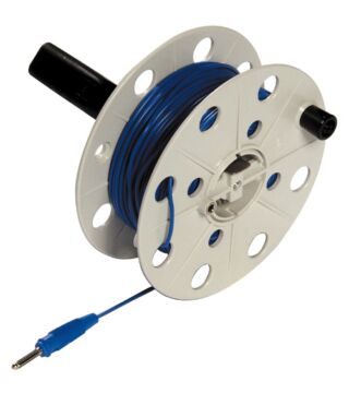 cable drum for ESD measuring devices