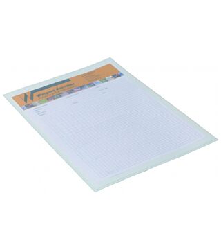 ESD magnetic document bag DIN A4 IDP-STAT PVC, white