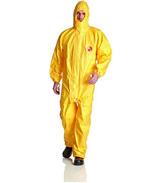 Tychem®-C chemical protective suit, yellow