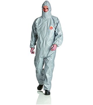 Tychem®-F chemical protection suit, grey