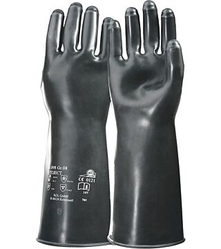 Rękawice ochronne Butoject® do ochrony chemicznej, czarny